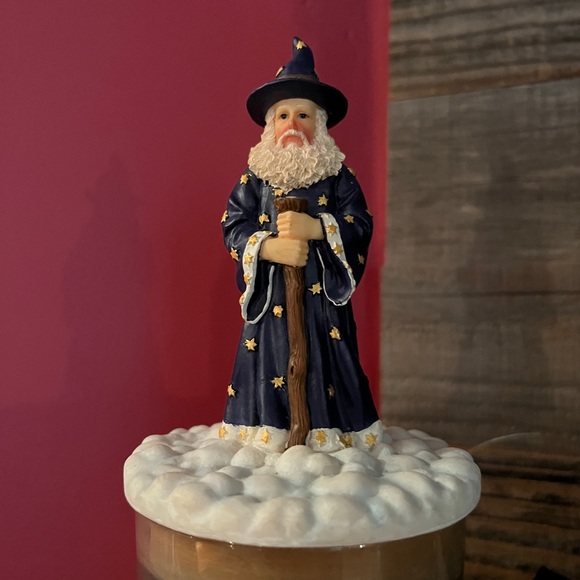 Our American Gift Vintage Wizard Candle Topper excellent detail.  Original box. - Picture 1 of 3